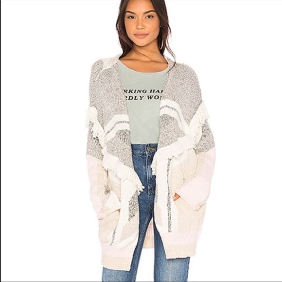 Wildfox Sweaters - Wildfox Sunset Geometry Cardigan